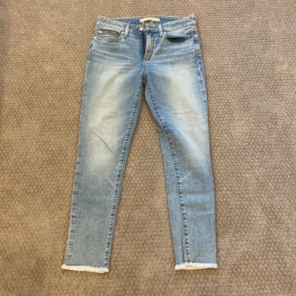 Joe’s jeans mid rise skinny crop size 28